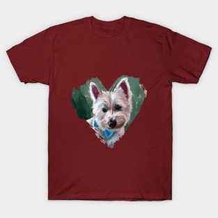 Heart Shaped Puppy T-Shirt